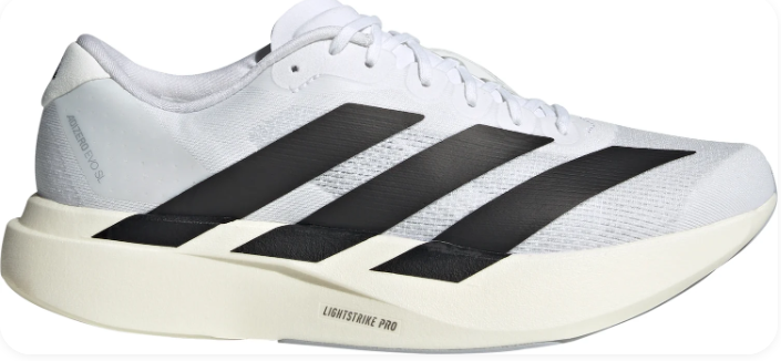 Men's adidas Adizero Evo SL Running Shoes | White