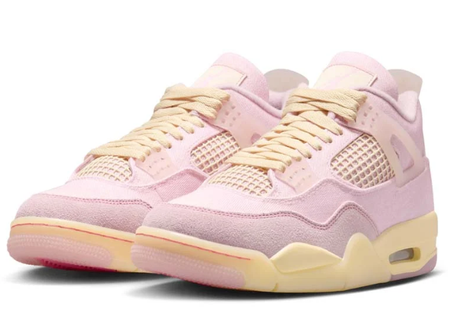 Women's Air Jordan 4 Retro 'Pearl Pink & Iced Carmine'