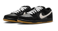 Nike SB Dunk Low Pro 'Black / White / Gum'