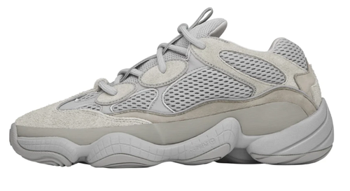 adidas Yeezy 500 "Bone White" Lace-Up Sneakers