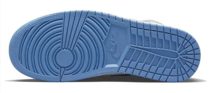 Air Jordan 1 Mid Cement Grey / True Blue