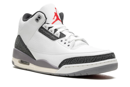 Air Jordan 3 Retro Cement Grey – White / Grey / Black