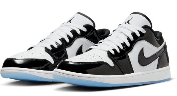 Air Jordan 1 Low SE "Black White Concord" Sneakers