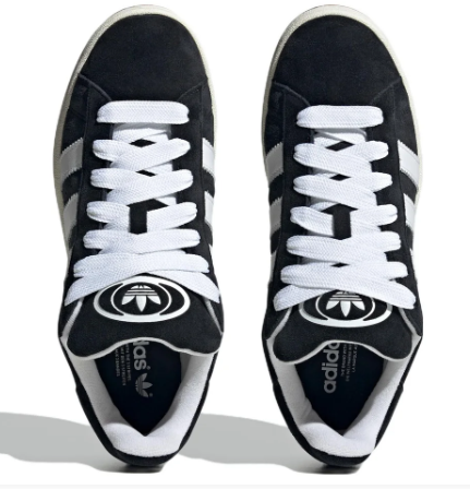adidas Campus 00s Sneakers - Core Black / White / Gum (HQ8708)