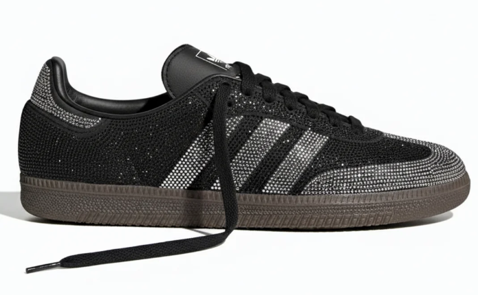 Women's adidas Samba OG Rhinestone | Black / Silver