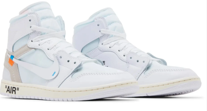Air Jordan 1 Retro High Virgil Abloh Archive 'Alaska' | AA3834-100