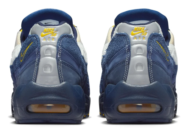 Nike SB Air Max 95 x Eric Koston – Navy, Light Gray & Yellow