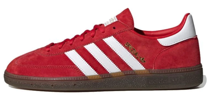 adidas Handball Spezial Sneakers - Scarlet / Cloud White / Gum (FV1227)