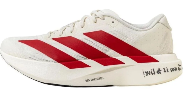 adidas Adizero Evo SL 'White Red' | JS1182