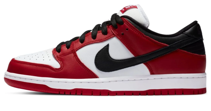 Nike SB Dunk Low 'J-Pack Chicago' – Red, White & Black