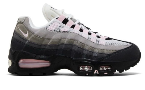 Nike Air Max 95 OG 'Pink Foam' Men's Sneakers – Black / Grey / White