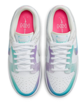 Women’s Nike Dunk Low “Unlock Your Space” Sneakers - White / Gradient (FJ7743-194)