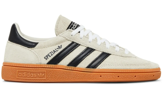 Women’s adidas Handball Spezial Sneakers - Aluminum / Core Black
