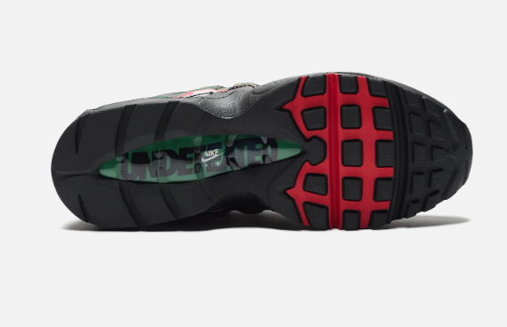 Undefeated x Nike Air Max 95 SP – Black & Metallic Silver
