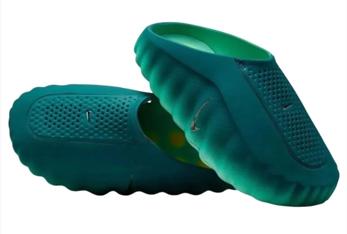Nike Mind 001 'Geode Teal' Slip-On Mules – Teal / Yellow