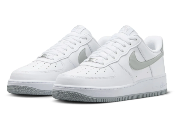 Nike Air Force 1 Low '07 Men's Sneakers – White / Wolf Grey