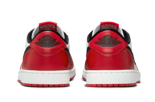 Air Jordan 1 Retro Low OG Men's Sneakers – Varsity Red, Black & Summit White