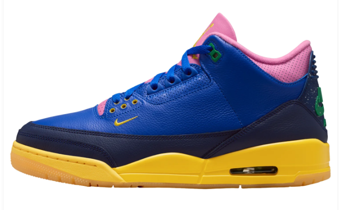 Air Jordan 3 Retro OG 'Brazil' – Blue & Yellow | IV4871-400