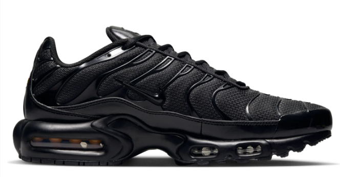 Nike Air Max Plus TN 'Triple Black' Sneakers – Black