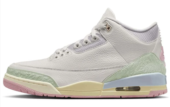 Air Jordan 3 Retro OG “Spring Is In The Air” – Sail / Jade Aura