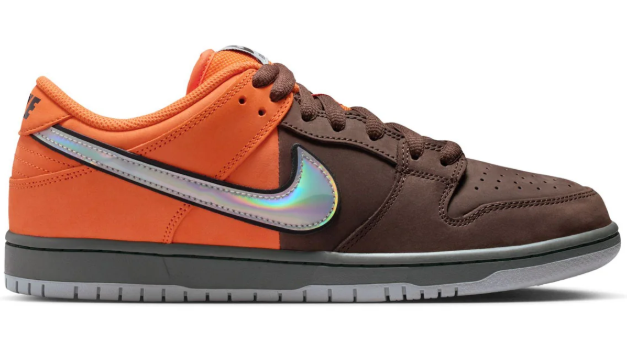 Nike SB Dunk Low Pro 'Muni Fast Pass' – Safety Orange & Baroque Brown