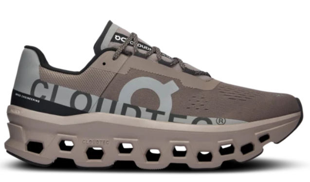 On Men's Cloudmonster Running Shoes – Cinder / Fog