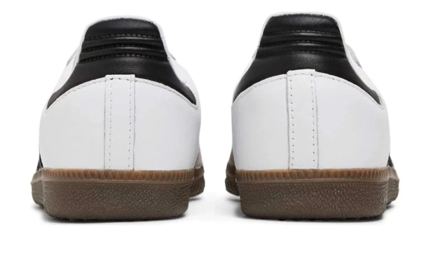 adidas Samba Women's Leather Sneakers White / Black / Gum