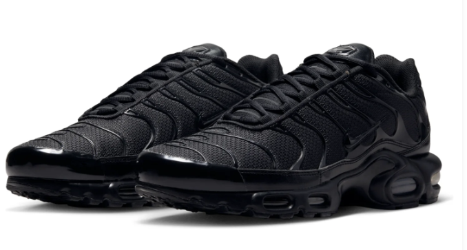 Nike Air Max Plus TN 'Triple Black' Sneakers – Black