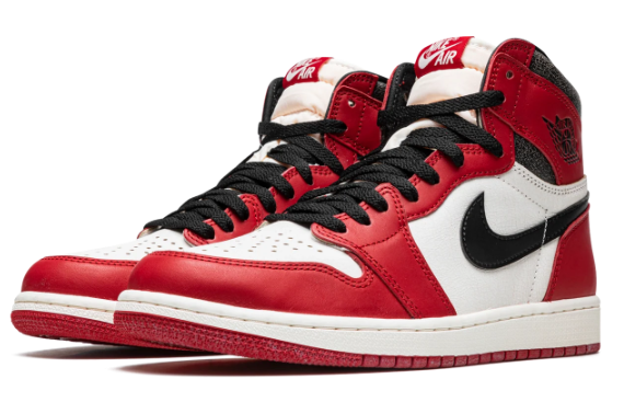 Air Jordan 1 Retro High OG Chicago Lost & Found – Red / Black / White