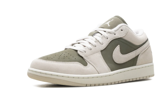Air Jordan 1 Low SE Medium Olive / Sail / Black HV4089-201