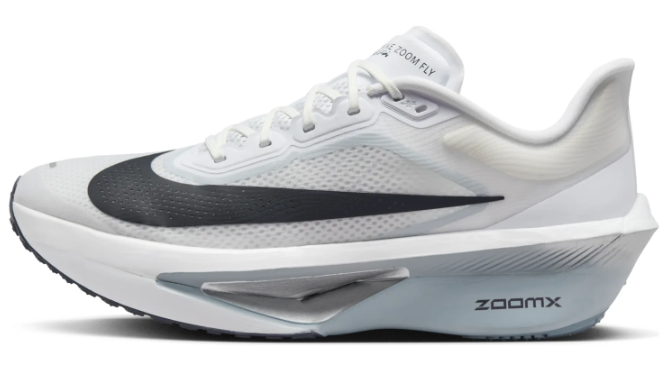 Nike Zoom Fly 6 Running Shoes – White & Pure Platinum