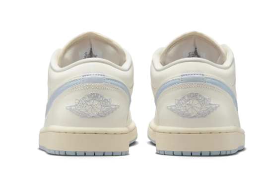 Women's Air Jordan 1 Low “Ghost” – Cream & Pale Blue