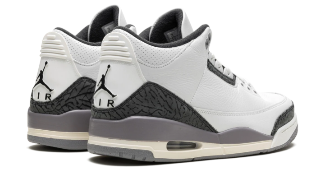 Air Jordan 3 Retro Cement Grey – White / Grey / Black