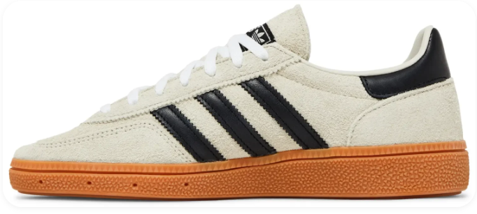 Women’s adidas Handball Spezial Sneakers - Aluminum / Core Black