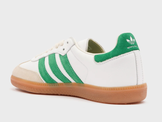 adidas Samba OG Sneakers – Cloud White / Jolly Green / Gum