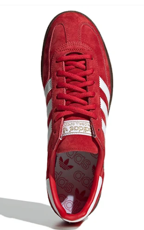 adidas Handball Spezial Sneakers - Scarlet / Cloud White / Gum (FV1227)