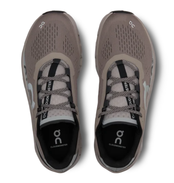 On Men's Cloudmonster Running Shoes – Cinder / Fog
