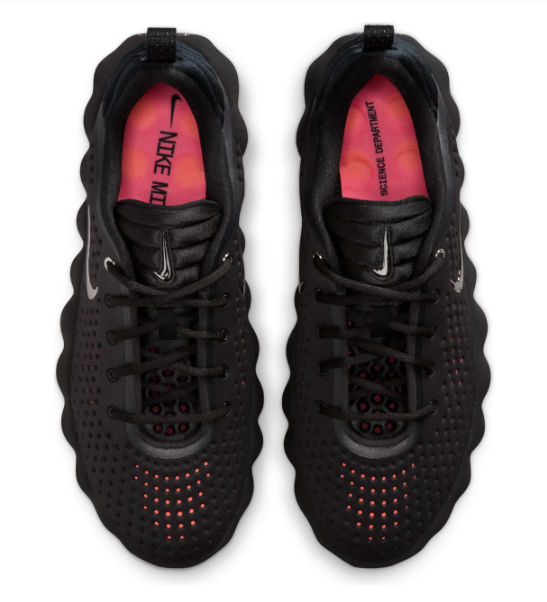Nike Mind 002 'Black Hyper Crimson' Sneakers – Black / Crimson / Silver