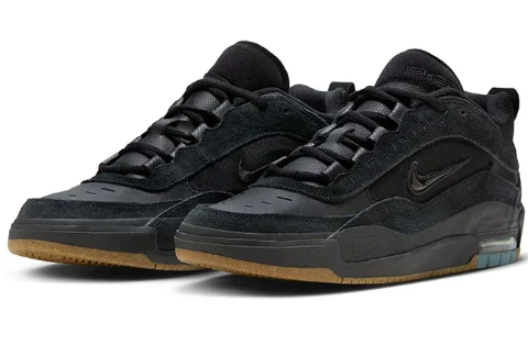 Nike SB Air Max Ishod Wair Skate Shoes – Black / Gum