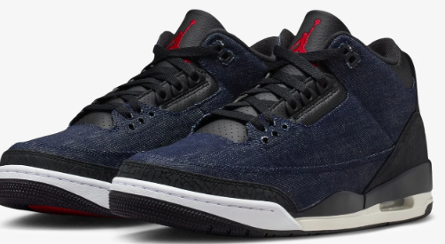 Jordan x Levi's® Air Jordan 3 Retro 'Indigo/Gym Red'