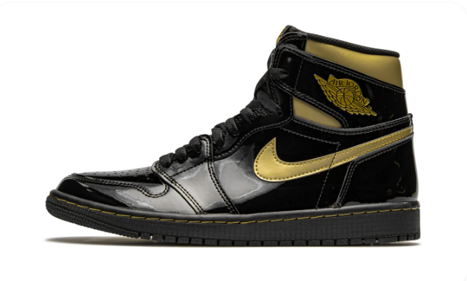 Air Jordan 1 Retro High OG Black / Metallic Gold
