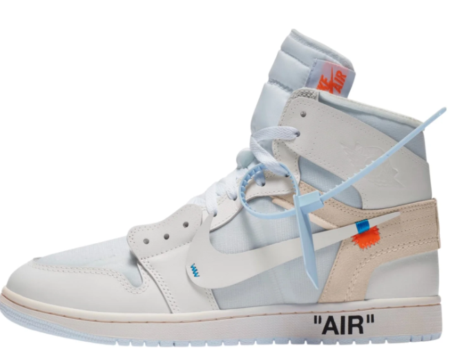 Air Jordan 1 Retro High Virgil Abloh Archive 'Alaska' | AA3834-100