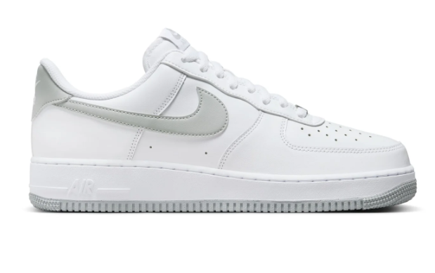 Nike Air Force 1 Low '07 Men's Sneakers – White / Wolf Grey