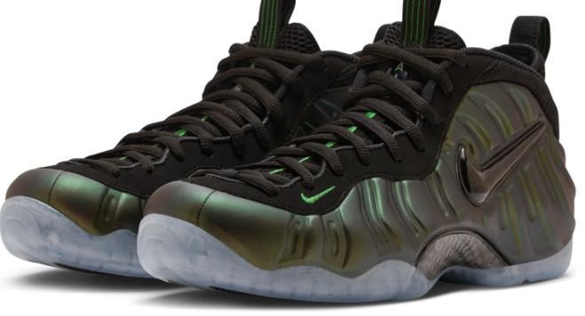 Nike Air Foamposite Pro Men's Sneakers – Pine Green / Black