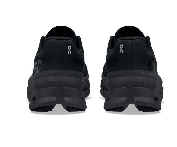 On Women's Cloudmonster Running Shoes – Black / Magnet