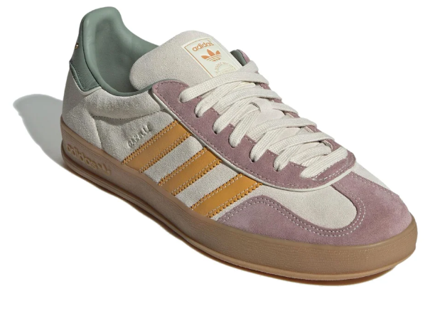 adidas Gazelle Indoor Sneakers - Beige Palm (ID1007)