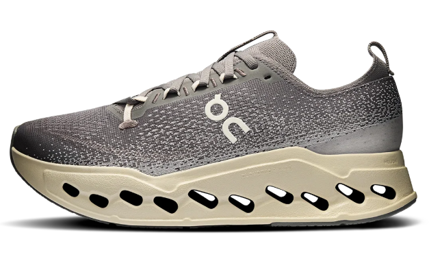 On Women's Cloudsurfer Max Running Shoes – Asphalt / Ice