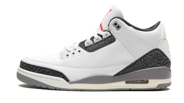 Air Jordan 3 Retro Cement Grey – White / Grey / Black