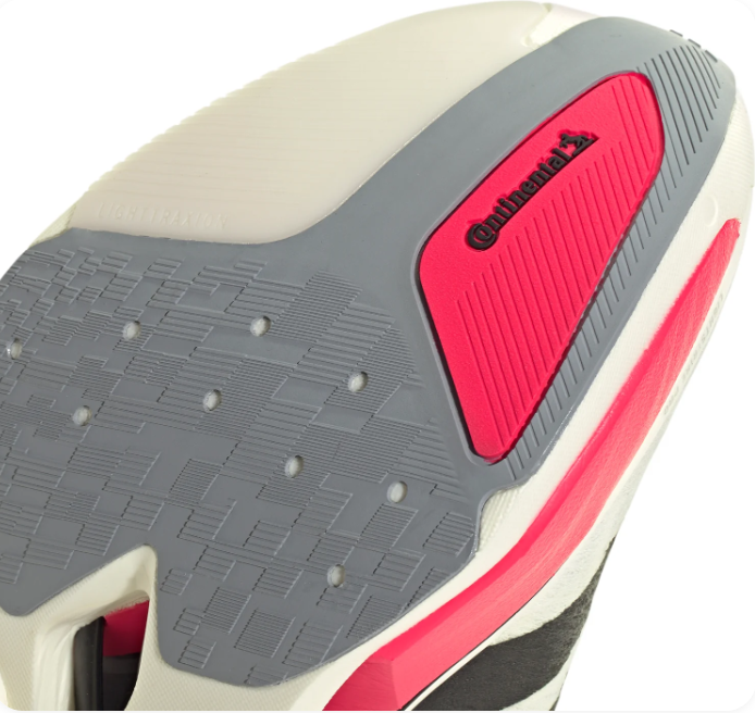 adidas Adizero Prime X 3 Strung Running Shoes | White / Black / Red